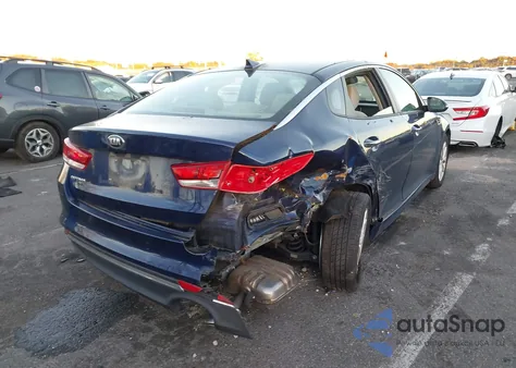 2016 Kia Optima Lx from USA, damaged, VIN 5XXGT4L33GG017323